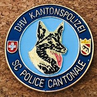 CHIENS DE POLICE - DOG - HUND - CANE - DHV KANTON POLIZEI BERN - SC POLICE CANTONALE BERNE -SUISSE-BERGER ALLEMAND-(31) - Polizia