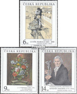 Tschechien 96-98 (kompl.Ausg.) Postfrisch 1995 Kunst - Unused Stamps