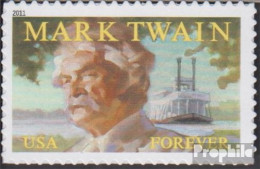 USA 4719 (kompl.Ausg.) Postfrisch 2011 Mark Twain - Ungebraucht