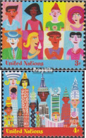 UNO - New York 1222-1223 (kompl.Ausg.) Postfrisch 2010 Völker - Unused Stamps