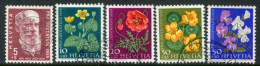 SWITZERLAND 1959 Pro Juventute Set Used.  Michel 687-91 - Used Stamps