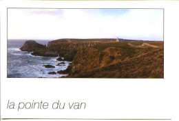 CPSM 10.5 X 15  Finistère  CLEDEN  CAP-SIZUN   La Pointe Du Van  La Pointe Et La Chapelle Saint They - Cléden-Cap-Sizun