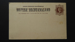 BRITISH BECHUANALAND QV POSTCARD ONE PENNY MINT AS PER SCAN - Sonstige & Ohne Zuordnung