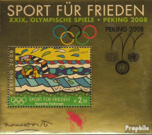 UNO - Wien Block22I (kompl.Ausg.) Postfrisch 2008 Olympische Sommerspiele - Ungebraucht