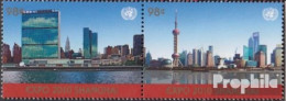 UNO - New York 1224-1225 Paar (kompl.Ausg.) Postfrisch 2010 EXPO - Unused Stamps
