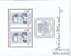 Tschechien Block3 (kompl.Ausg.) Postfrisch 1996 Havel - Unused Stamps
