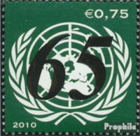 UNO - Wien 677II (kompl.Ausg.) Postfrisch 2010 65 Jahre Vereinte Nationen - Neufs
