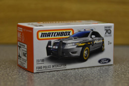 Mattel - Matchbox 70 Years 23/100 Ford Police Interceptor - Matchbox (Mattel)