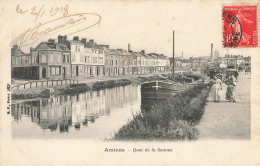 Amiens * Le Quai De La Somme * Péniche Batellerie - Amiens