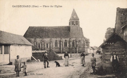 Gaudechard * Place De L'église * Enfants Villageois - Andere & Zonder Classificatie