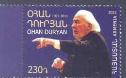 2022. Armenia, Birth Centenary Of Ohan Duryan, Composer, 1v, Mint/** - Armenien