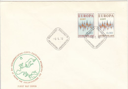 FDC FINLAND 700-701 - 1972