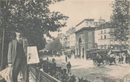 Paris * 10ème * La Porte St Martin * Attelage * Vendeur De Journaux , Métier - Distretto: 10