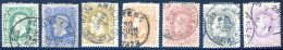 Belgique COB N°30 à 36 Oblitérés - Cote 48 € - (F3100) - 1893-1900 Barba Corta