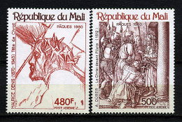 Mali ** PA 384/385 - Pâques. Tableaux - Mali (1959-...)