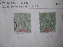 MADAGASCAR OLD FINE USED/POSTMARK AS PER SCAN - Usados