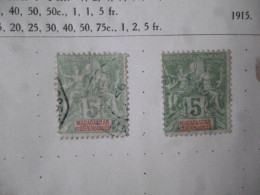 MADAGASCAR OLD FINE USED/POSTMARK AS PER SCAN - Used Stamps