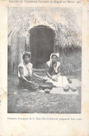 NOUVELLE CALEDONIE - Femme Canaque De La Nouvelle Calédonie Préparant Leur Repas - Carte Postale Animée - Nouvelle Calédonie