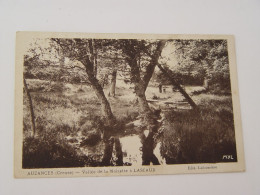 CREUSE-AUZANCES-VALLEE DE LA NOISETTE A LASCAUX - Auzances