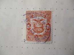 PANAMA OLD FINE USED/POSTMARK AS PER SCAN - Panama