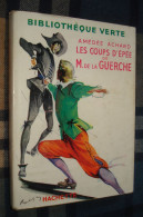 BIBLIOTHEQUE VERTE : Les Coups D'épée De M. De La Guerche /Jules Verne - Jaquette 1955 - Jean Reschofsky - Bibliotheque Verte