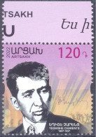 2022. Mountain Karabakh, Leghishe Charents, Poet, 1, Mint/** - Armenien