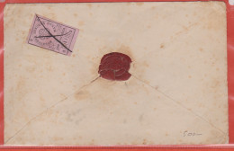 RUSSIE ZEMSTVOS SUR LETTRE DE 1880 DE IRBIT PERM - Zemstvos