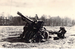 BELGIQUE - ARMEE BELGE - Mise En Batterie D'un Canon - Carte Postale Ancienne - Andere & Zonder Classificatie