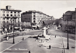 ROMA - CARTOLINA - VIA MOMENTANA - VG. PER BERGAMO 1958 - Mehransichten, Panoramakarten