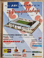 Programme SC Heerenveen - PSV - 1.12.1998 - KNVB Eredivisie - Holland - Programm - Football - Interview Daniel Jensen - Libros