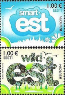 Estonia Estland 2012 Europa CEPT Visit To Estonia Set Of 2 Stamps Mint - 2012