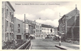 BELGIQUE - BASTOGNE - La Route De Marche - Route Nationale N 4 - Les Editions Arduenna - Carte Postale Ancienne - Autres & Non Classés