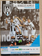 Programme SC Heracles Almelo - SC Cambuur Leeuwarden - 13.3.2016 - KNVB Eredivisie - Holland - Programm - Football - Bücher