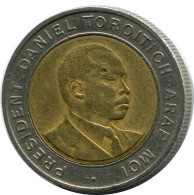 5 SHILLINGS 1997 KENIA KENYA Münze #AP898.D - Kenya