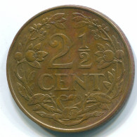 2 1/2 CENT 1965 CURACAO NIEDERLANDE Bronze Koloniale Münze #S10206.D - Curacao