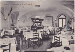 ROMA - CARTOLINA - RISTORANTE PIERDONATI - VG. PER TREVIGLIO (BG) 1959 - Stadiums & Sporting Infrastructures