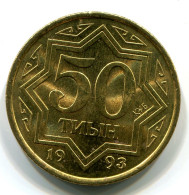 50 TIYN 1993 KASACHSTAN KAZAKHSTAN UNC Münze #5 #W11026.D - Kazakhstan