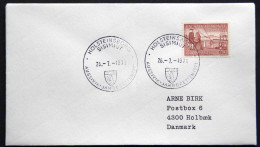 Greenland 1971 LETTER  26-7 1971 HOLSTEINSBORG SCOUT-CAMP  ( Lot 845 ) - Brieven En Documenten