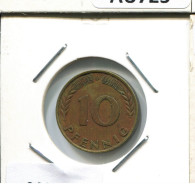 10 PFENNIG 1969 D WEST & UNIFIED GERMANY Coin #AU726.U - 10 Pfennig