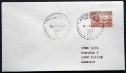 Greenland 1971 LETTER  26-7 1971 HOLSTEINSBORG SCOUT-CAMP  ( Lot 828 ) - Briefe U. Dokumente