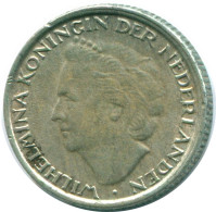 1/10 GULDEN 1948 CURACAO Netherlands SILVER Colonial Coin #NL11884.3.U - Curaçao