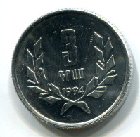 3 LUMA 1994 ARMENIA Coin UNC #W10975.U - Armenië