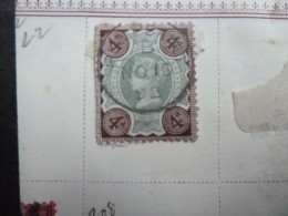 GREAT BRITAIN SG 205 POSTMARK 1893 - ....-1951 Pre-Elizabeth II