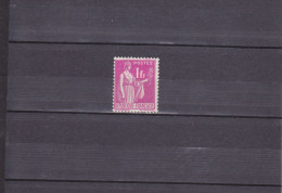 TYPE PAIX/1F ROSE/NEUF*/ N° 369 YVERT ET TELLIER  1937-39 - 1932-39 Paix