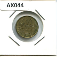 10 CENTIMES 1951 FRANCE Pièce #AX044.F - Sonstige & Ohne Zuordnung