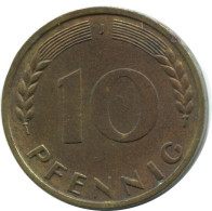 10 PFENNIG 1967 J BRD ALLEMAGNE Pièce GERMANY #AD562.9.F - 10 Pfennig