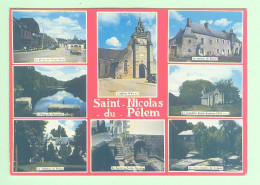 W1614 - SAINT NICOLAS DU PELEM - Multivues : Manoir, Chapelle, Vieux Moulin - Saint-Nicolas-du-Pélem