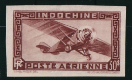 Indochine Poste Aérienne N°47a - Non Dentelé - Neuf * Avec Charnière - TB - Poste Aérienne