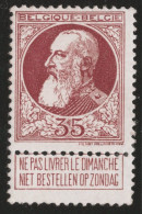 TIMBRE Belgique - COB 77 ** - 35c - 1905 - Cote 152 - 1905 Thick Beard