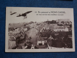 CPA   MONT  CASSEL  //   JE  VOUS  ENVOIE  MON  MEILLEUR  SOUVENIR  -- 1949 - Bruay Sur Escaut